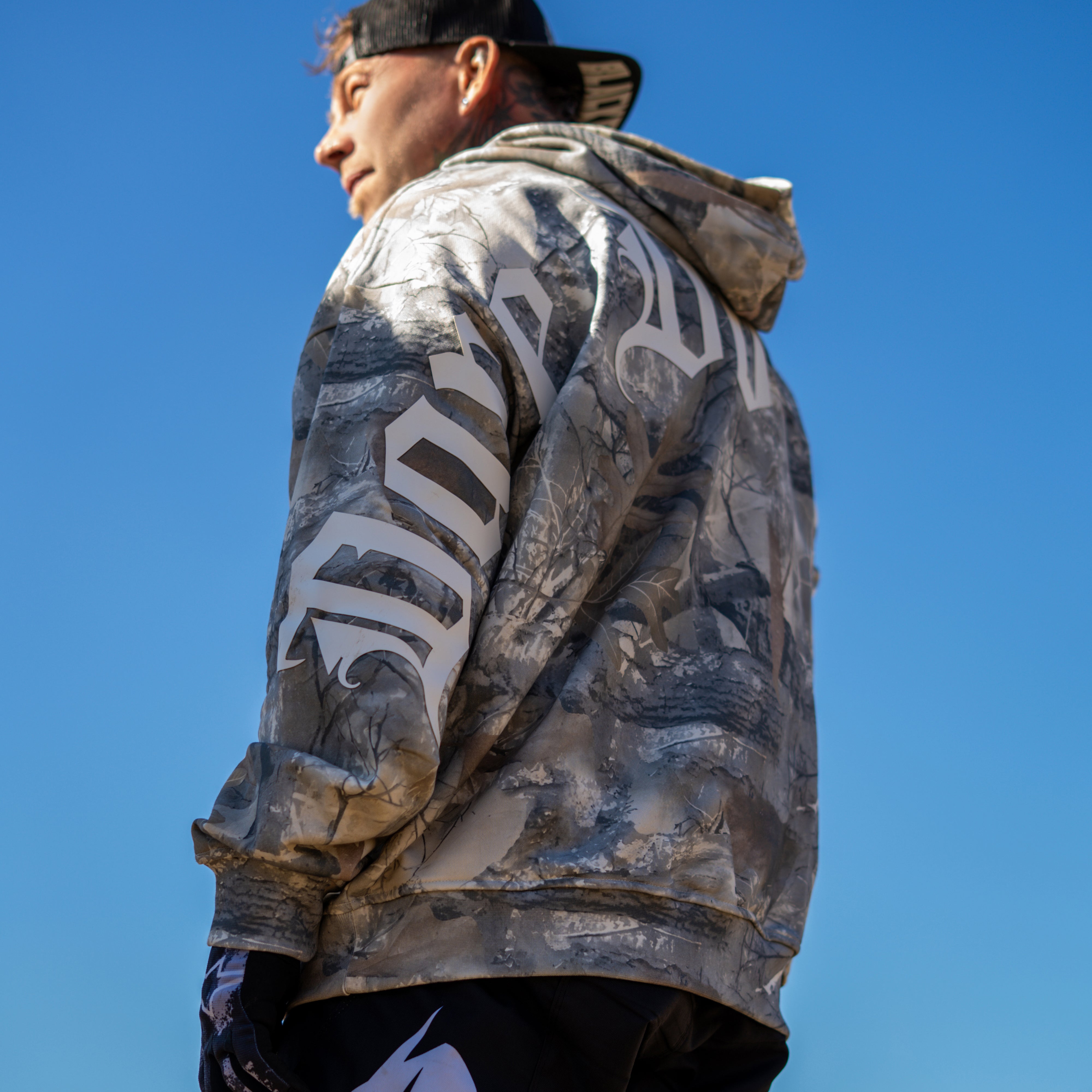 Premium Camo Dare Do More® Hoodie