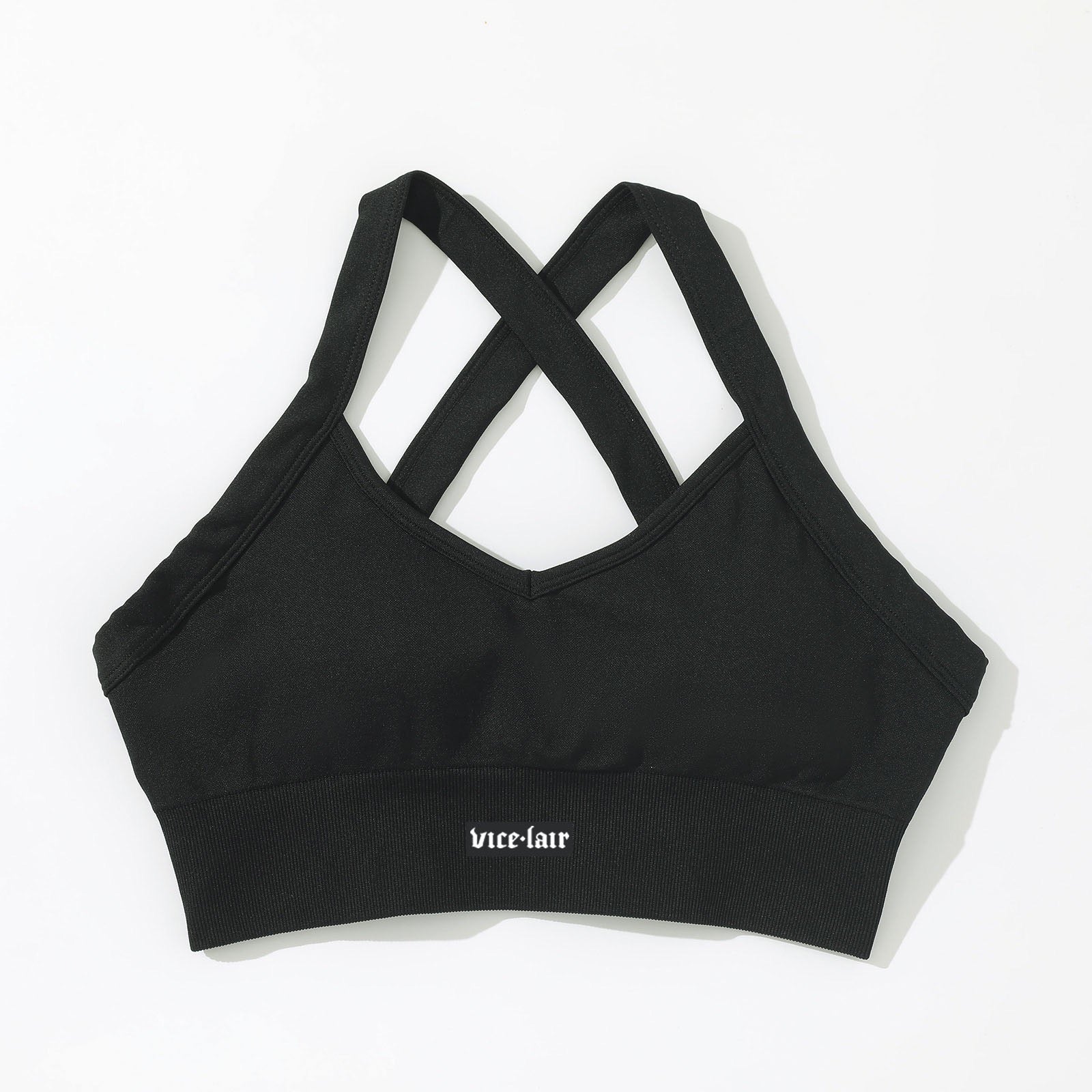 Seamless Vice Lair Yoga Workout Set (Black)