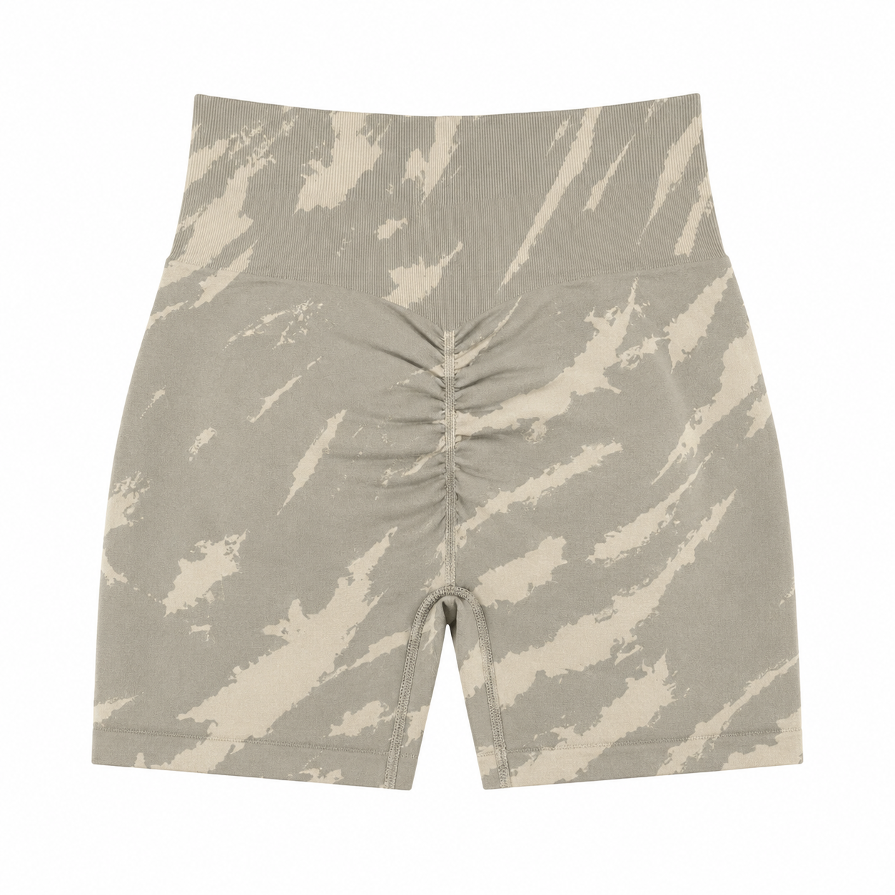 Seamless Camo Yoga Biker Shorts