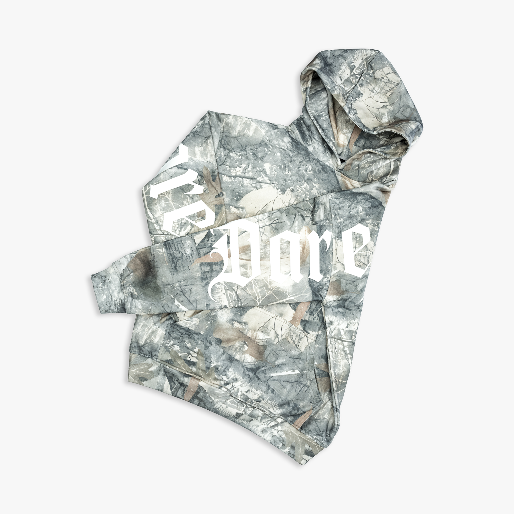Premium Camo Dare Do More® Hoodie