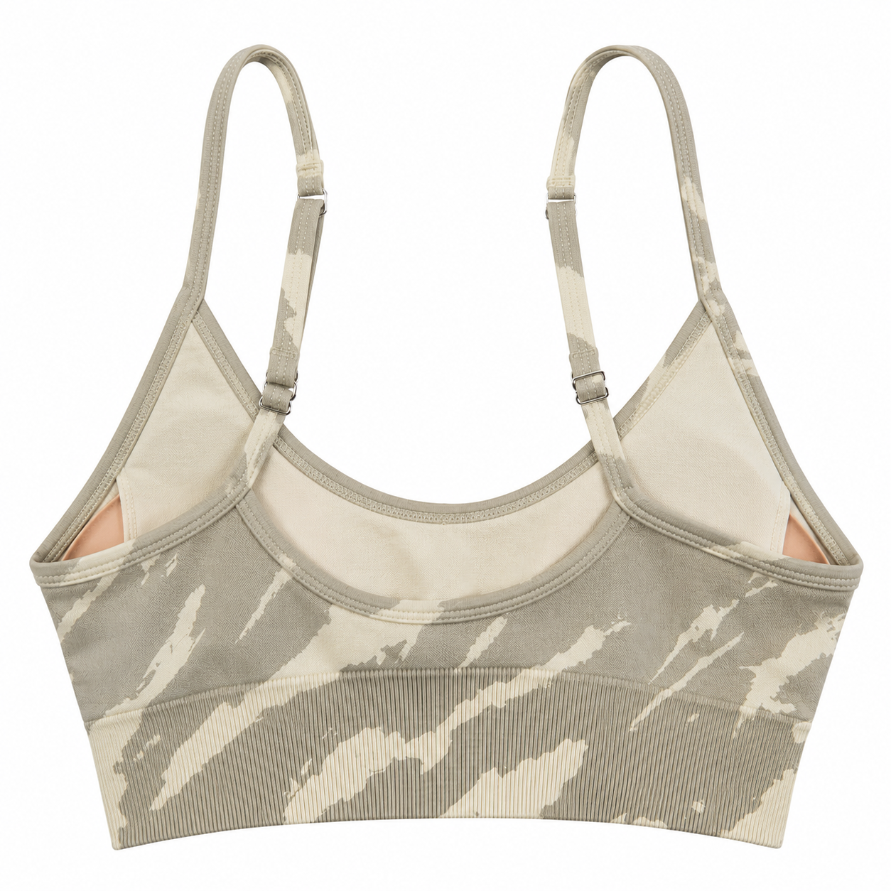 Seamless Camo Yoga Sports Bra