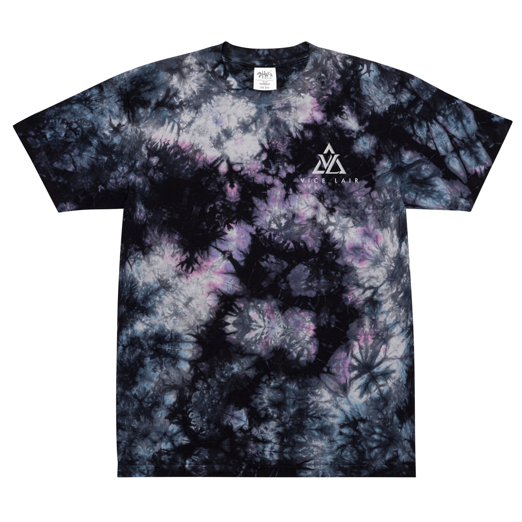 Unisex Milky Way Oversized Tie-Dye T-shirt
