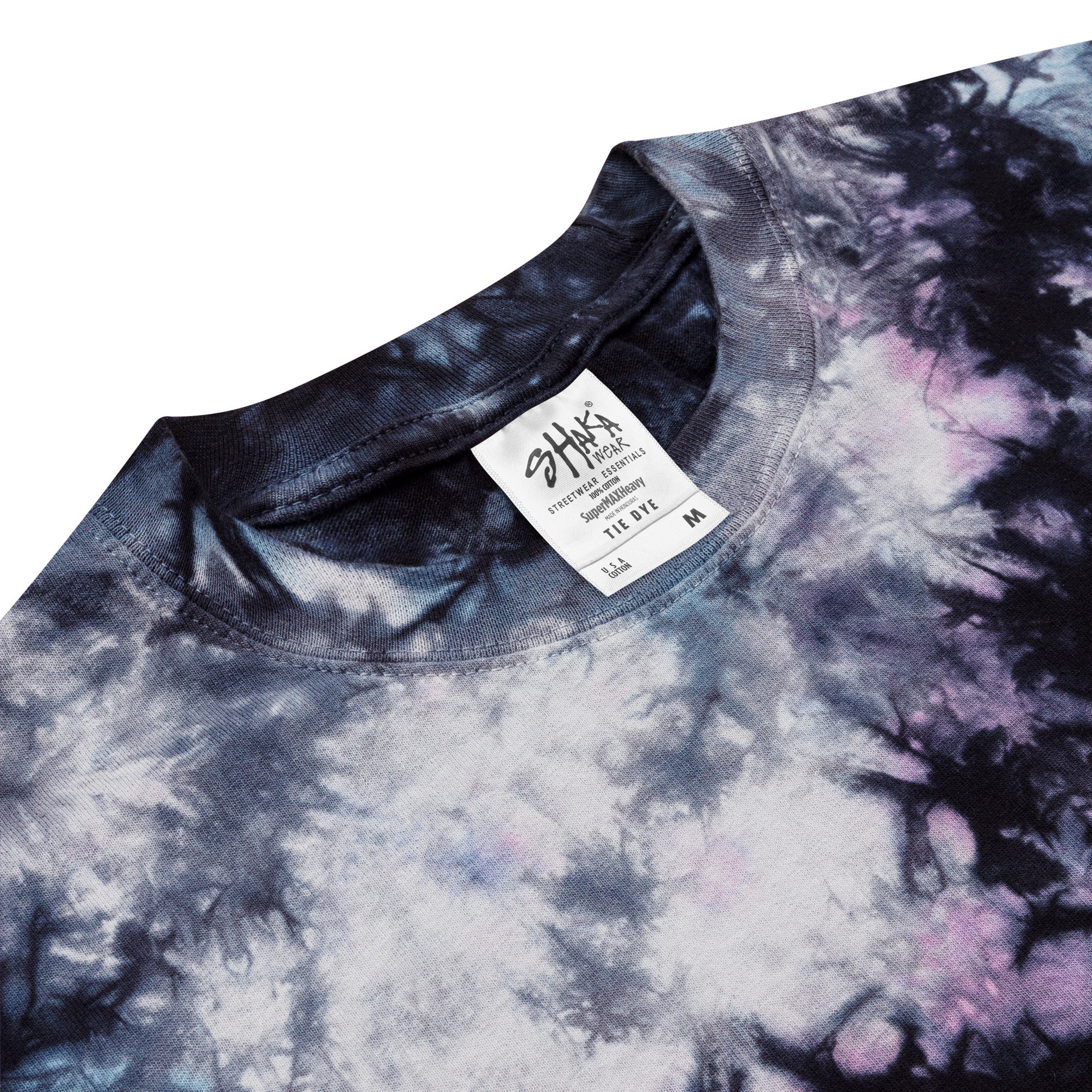 Unisex Milky Way Oversized Tie-Dye T-shirt